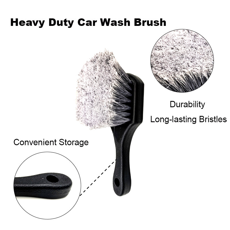 BristleHub Heavy-Duty Tire & Wheel Cleaning Brush