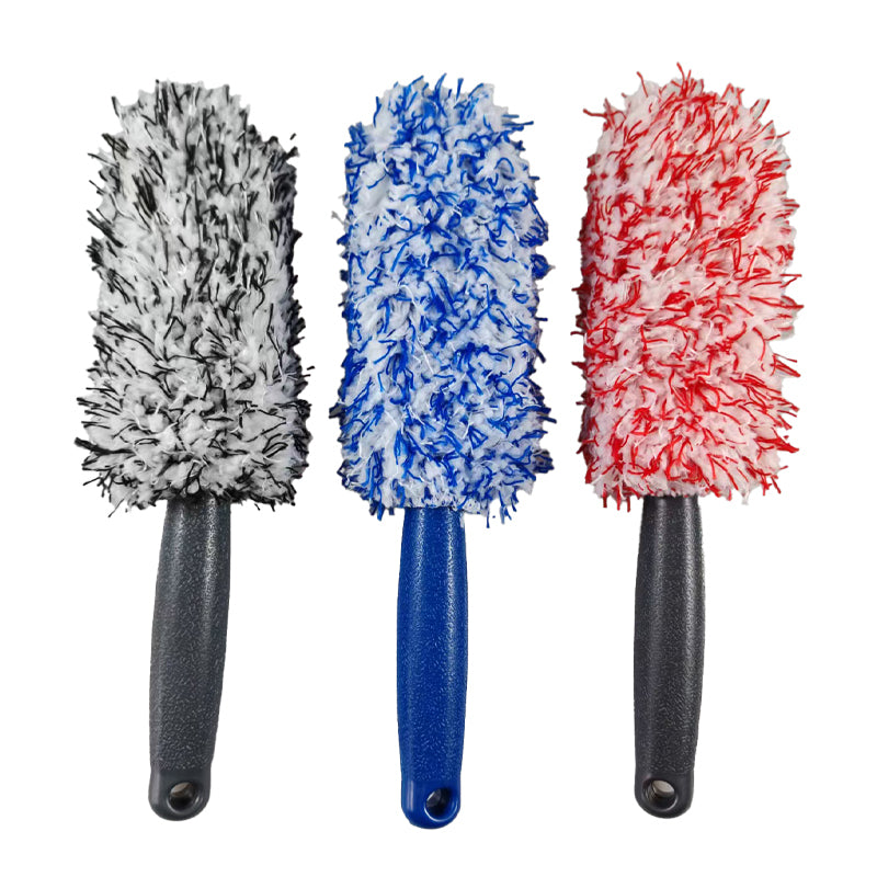 BristleHub Soft Microfiber Wheel & Car Detailing Brush